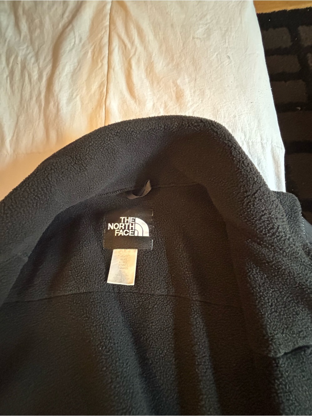 The North Face Black Insulated Fleece-Trim Vest,Polartec vintage sleeveless vest - Picture 9 of 14